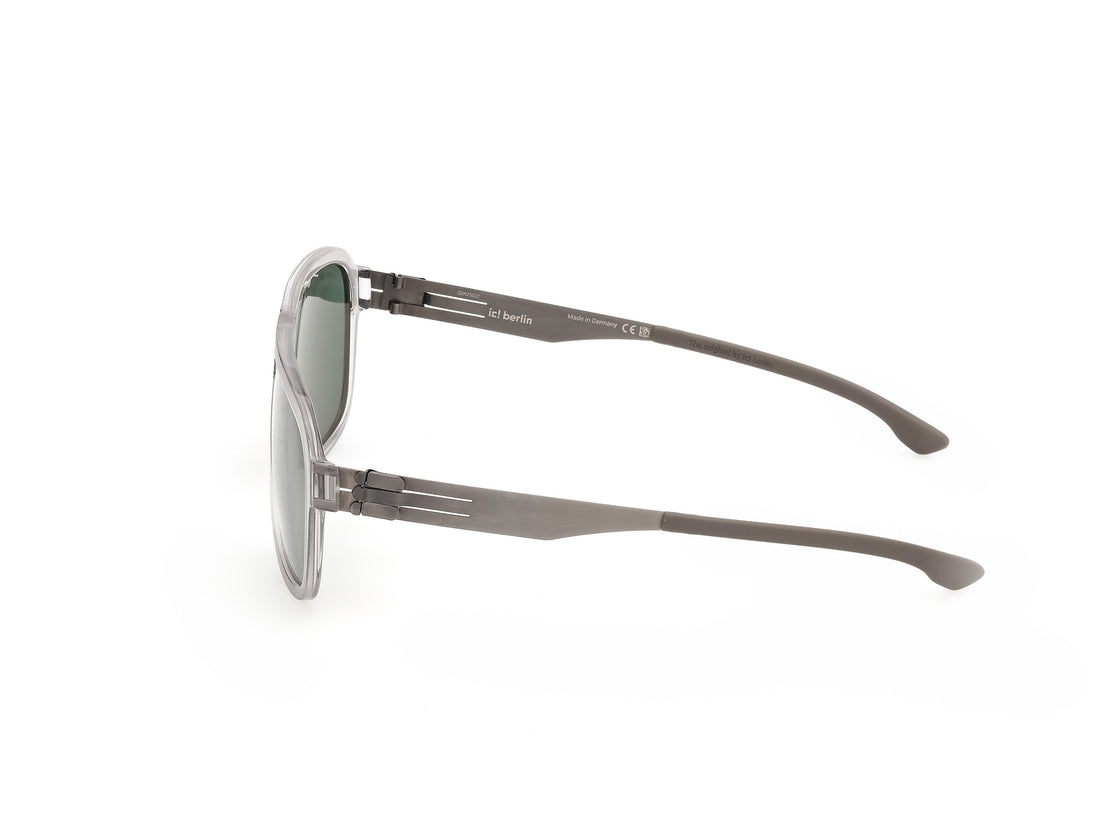 Gafas de sol ic! berlin ic0221 power law the 2nd 20r gris square masculino talla 62mm - Vista de detalle