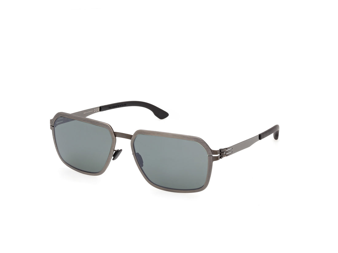 Solbriller ic! berlin ic0226 xenon 01r negro oval masculino størrelse 57mm - Hovedvisning