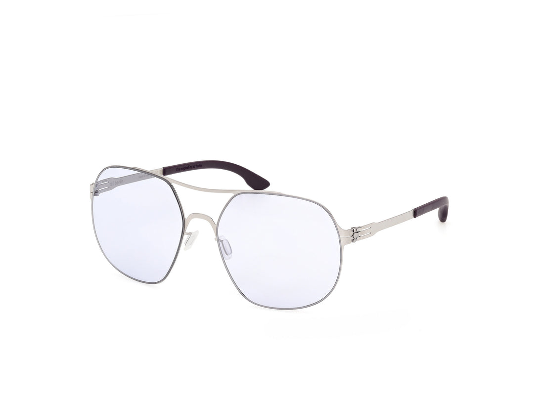 Solbriller ic! berlin ic0228 amelia 15y plateado pilot femenino størrelse 57mm - Hovedvisning