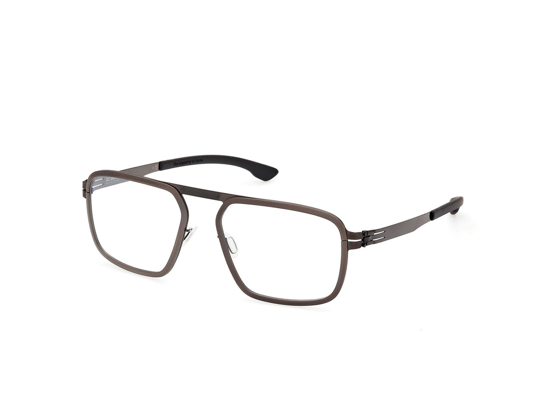 Óculos graduados ic! berlin ic5052 rhodium 001 negro masculino tamanho 54mm - Vista principal