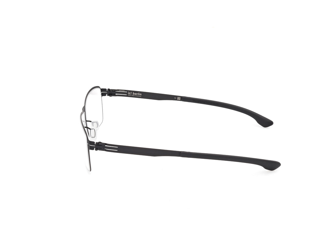 Occhiali da vista ic! berlin ic5106 lars d. 02a negro masculino taglia 56mm - Vista dettagliata