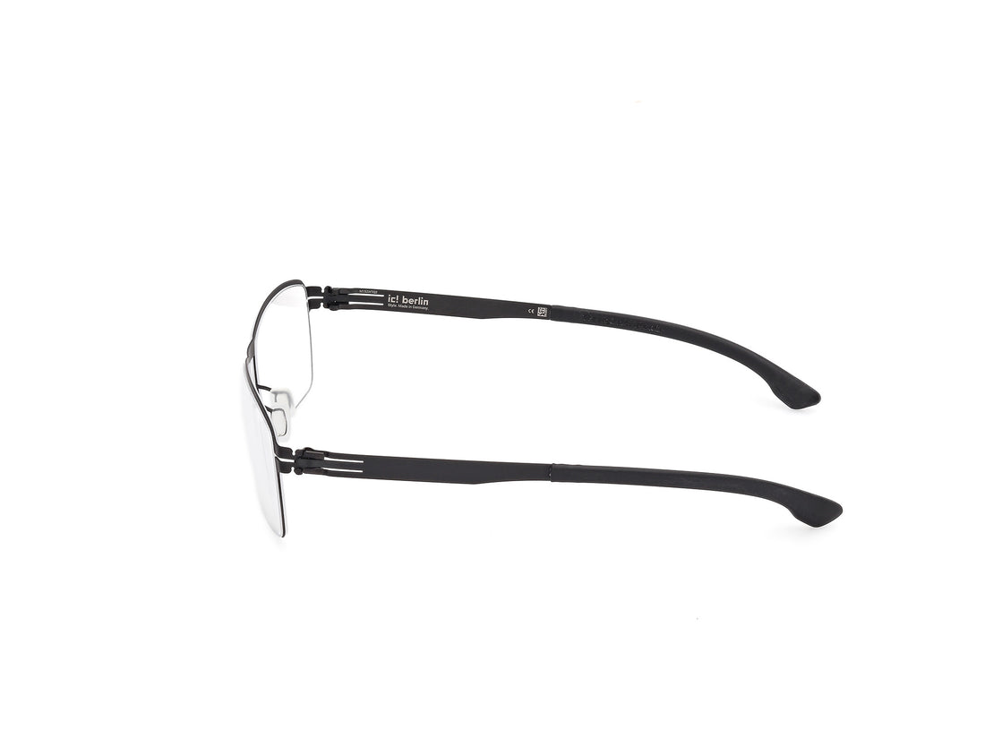 Brillen ic! berlin ic5124 lars decor 001 negro masculino größe 56mm - Detailansicht