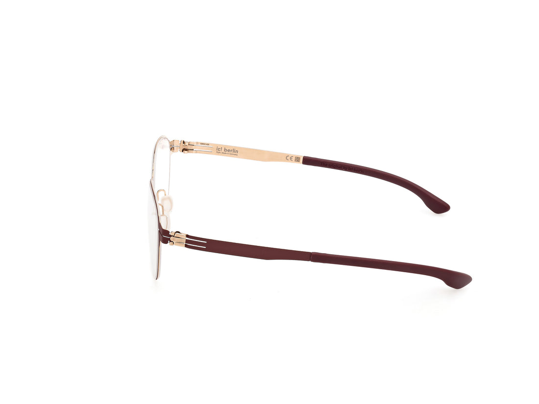 Lunettes de vue ic! berlin ic5135-d muyan 028 dorado masculino taille 51mm - Vue détaillée