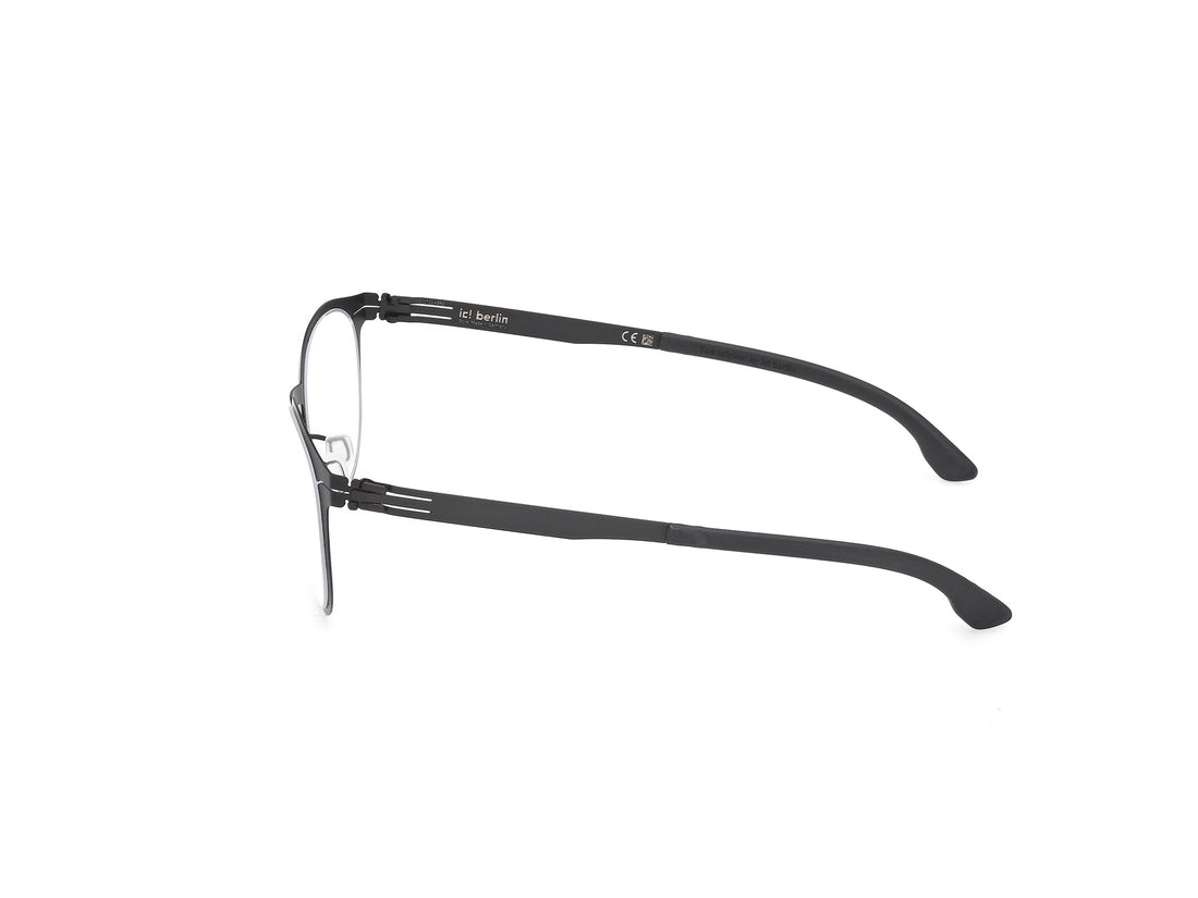 Lunettes de vue ic! berlin ic5155 robin small 002 negro round unisex taille 48mm - Vue détaillée