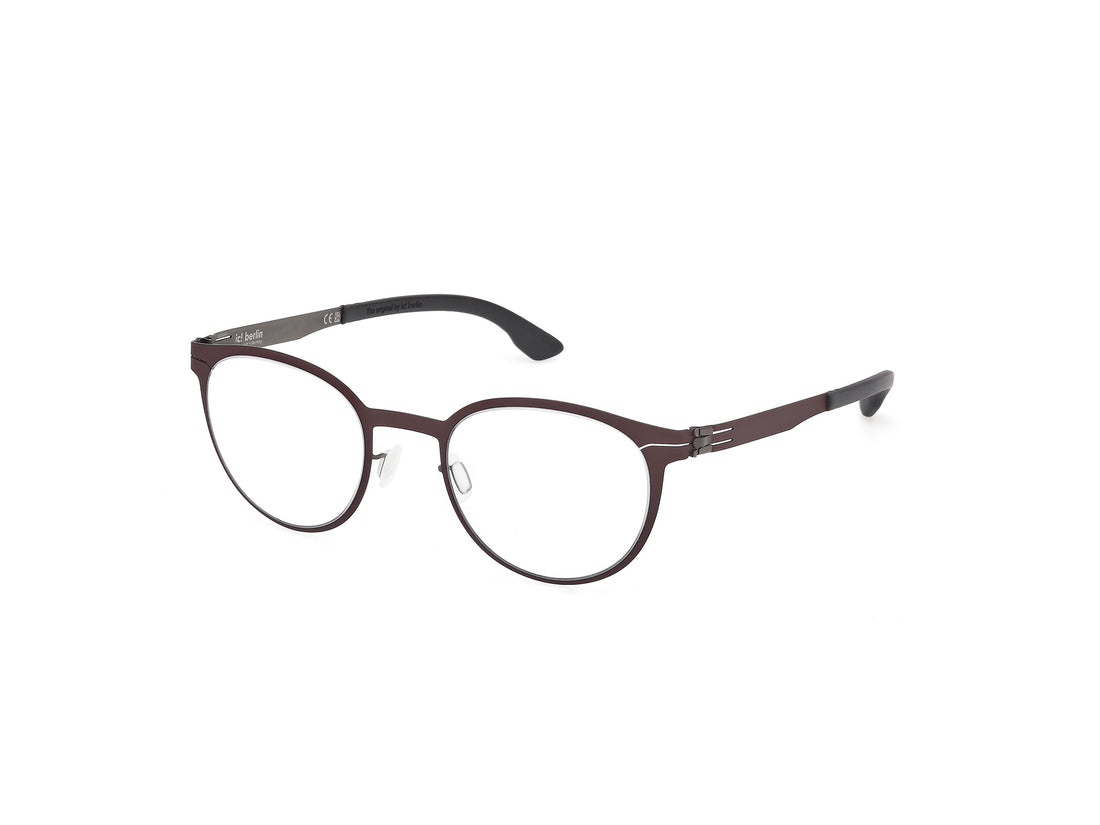 Lunettes de vue ic! berlin ic5155 robin small 005 negro round unisex taille 48mm - Vue principale