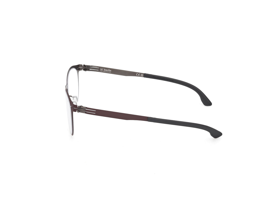 Lunettes de vue ic! berlin ic5155 robin small 005 negro round unisex taille 48mm - Vue détaillée