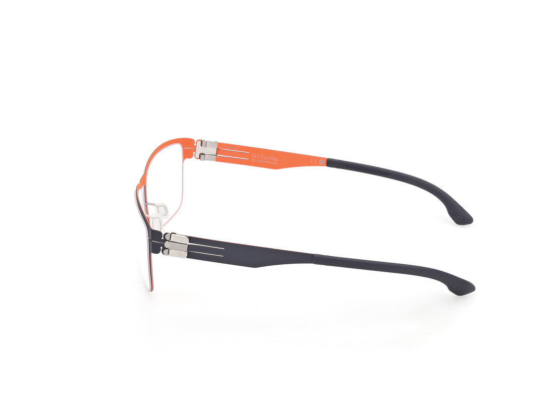 Lunettes de vue ic! berlin ic5163 hania l. large 086 azul square femenino taille 59mm - Vue détaillée