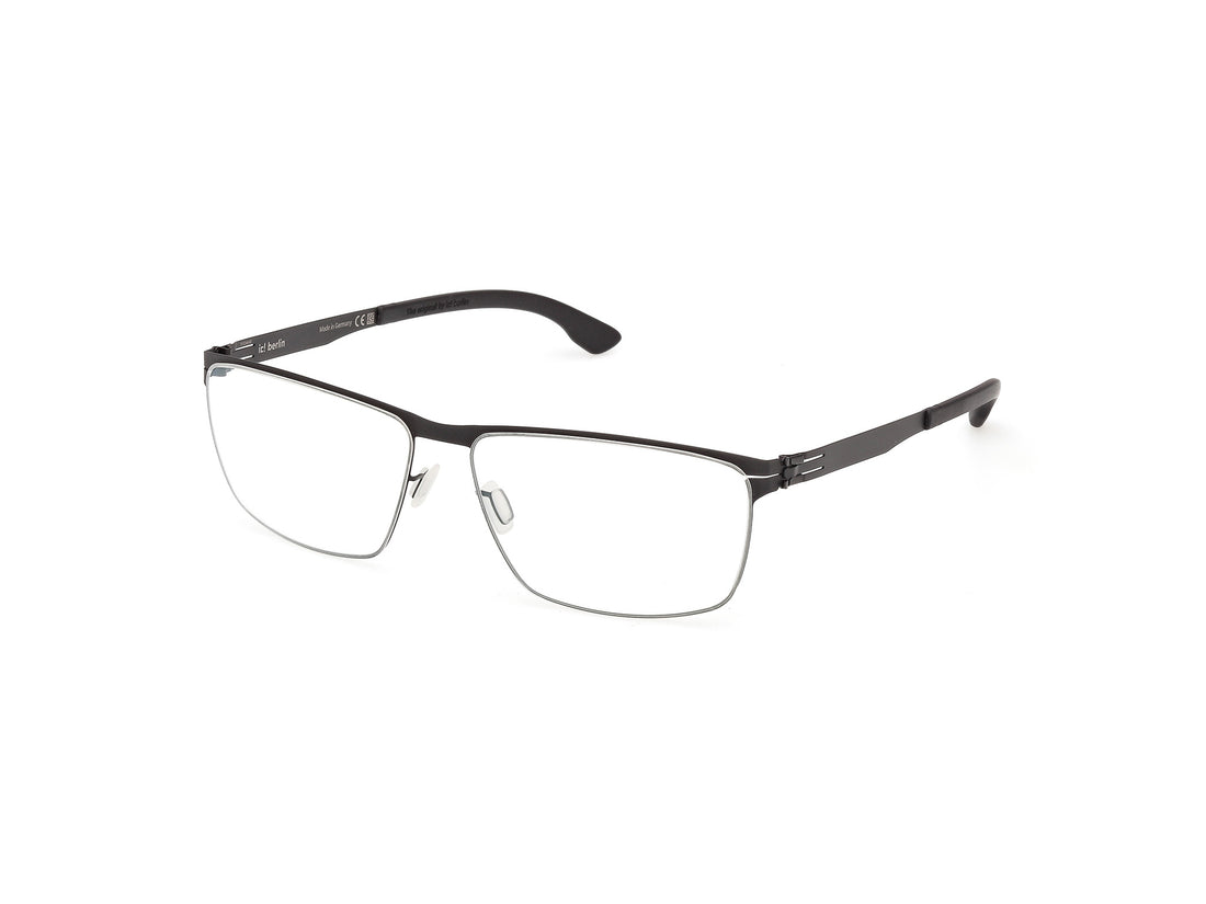 Óculos graduados ic! berlin ic5173 sven h. large 002 negro square unisex tamanho 61mm - Vista principal