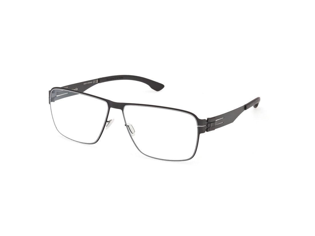 Óculos graduados ic! berlin ic5174 thorsti s. large 002 negro square unisex tamanho 61mm - Vista principal