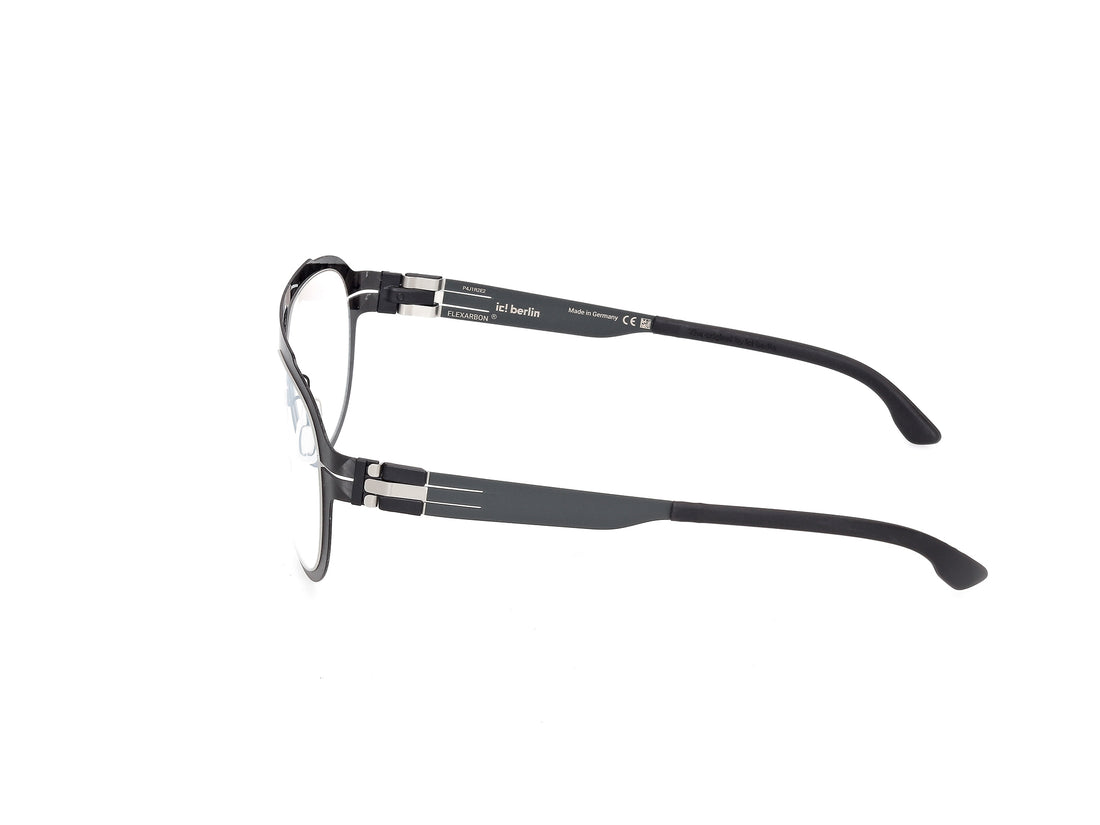 Occhiali da vista ic! berlin ic5335 002 negro oval unisex taglia 55mm - Vista dettagliata