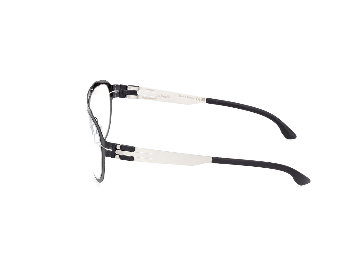 Occhiali da vista ic! berlin ic5335 02b negro oval unisex taglia 55mm - Vista dettagliata