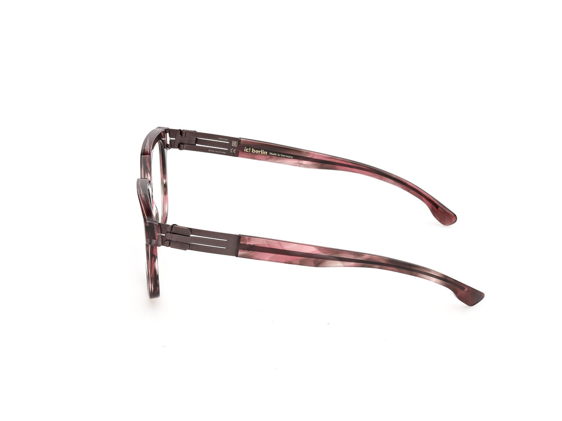 Occhiali da vista ic! berlin ic5336 050 marron square femenino taglia 53mm - Vista dettagliata