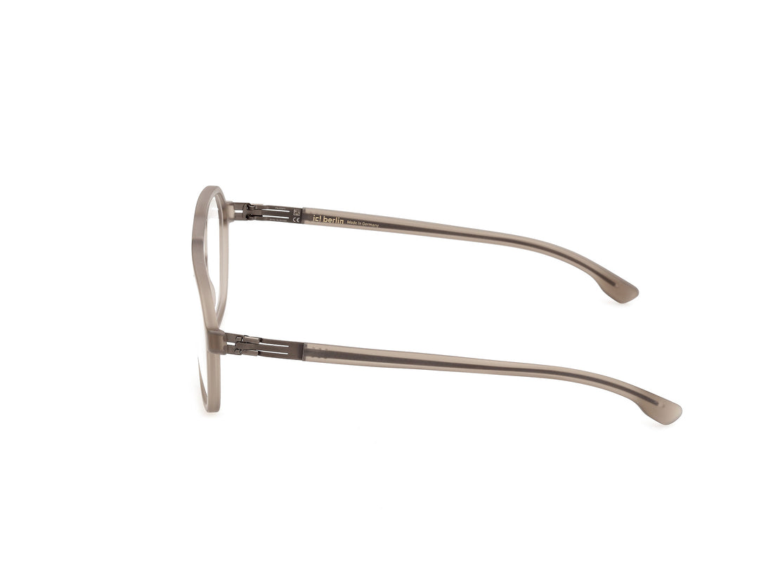 Occhiali da vista ic! berlin ic5341 045 marron oval unisex taglia 55mm - Vista dettagliata