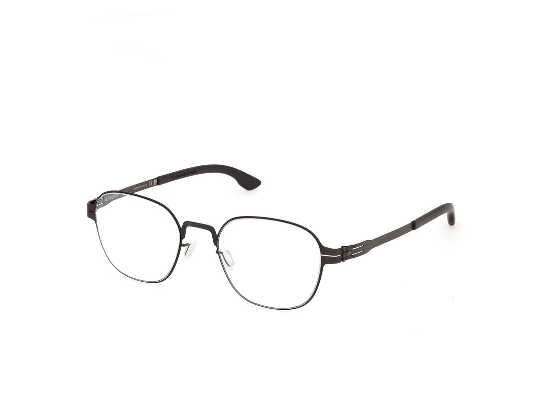 Briller ic! berlin ic5364 etienne 002 negro round masculino størrelse 50mm - Hovedvisning