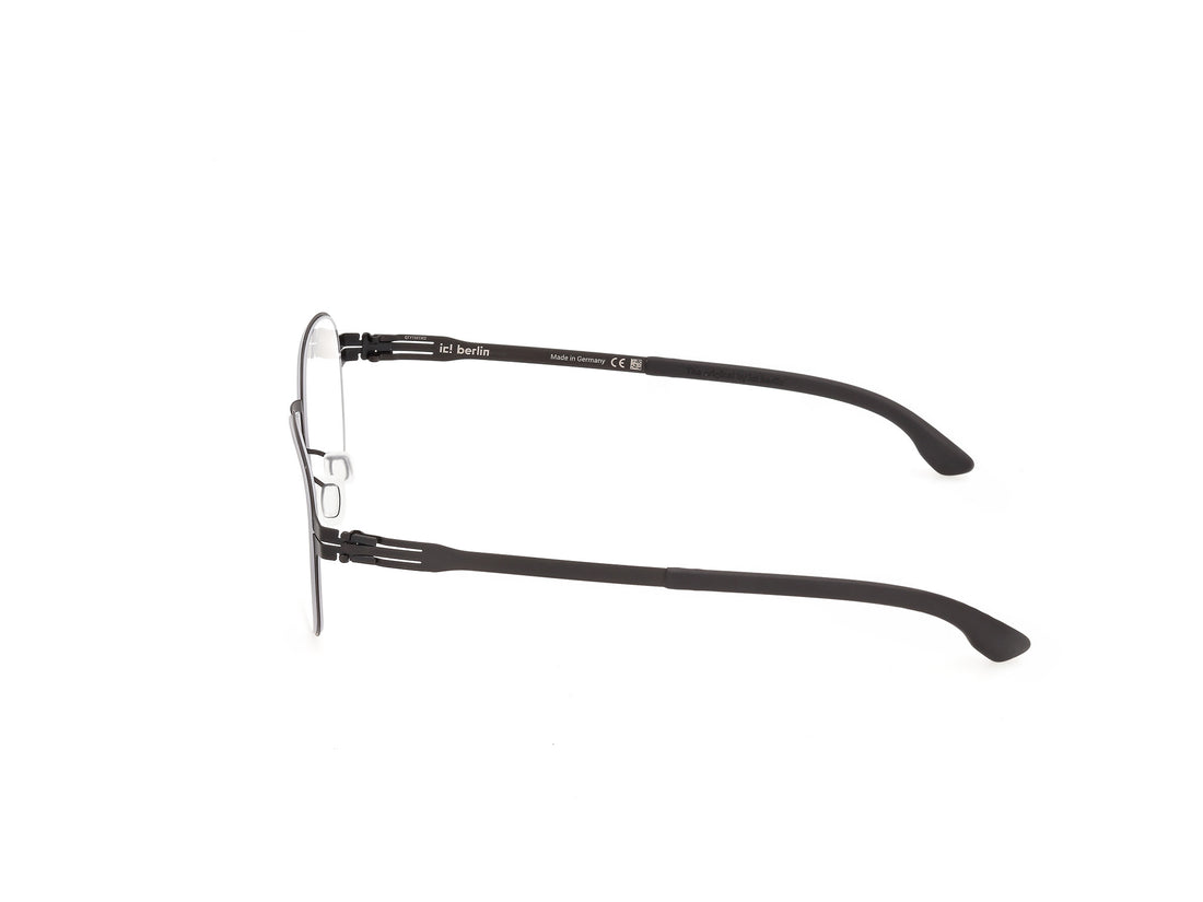 Briller ic! berlin ic5364 etienne 002 negro round masculino størrelse 50mm - Detaljeret visning
