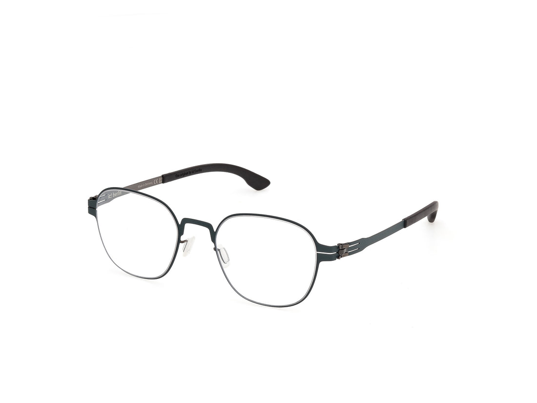 Briller ic! berlin ic5364 etienne 098 verde round masculino størrelse 50mm - Hovedvisning