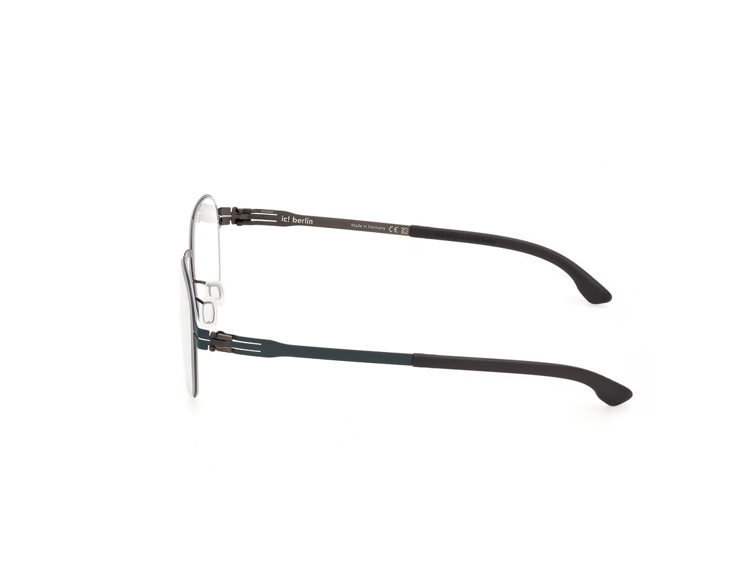 Briller ic! berlin ic5364 etienne 098 verde round masculino størrelse 50mm - Detaljeret visning