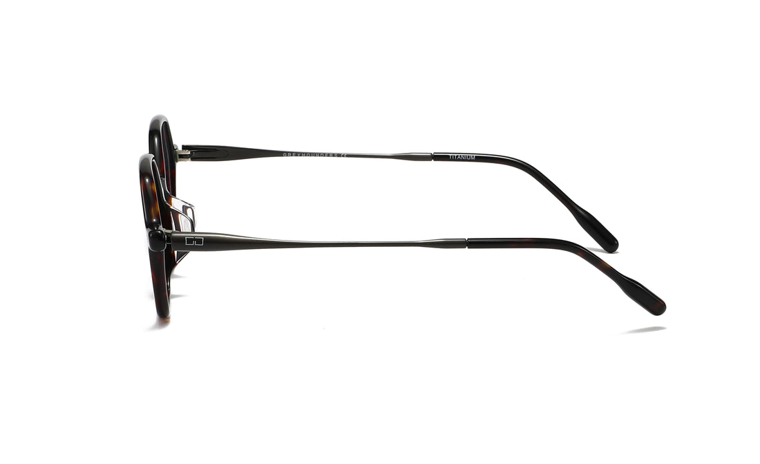 Brillen greyhounders galle c2 s transparent transparente geometric unisex größe 51mm - Detailansicht