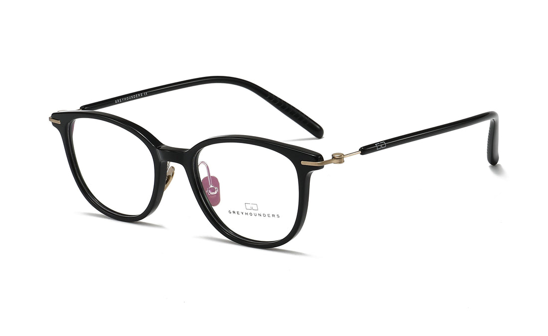 Brillen greyhounders roc c1 s black negro pantos unisex größe 48mm - Hauptansicht