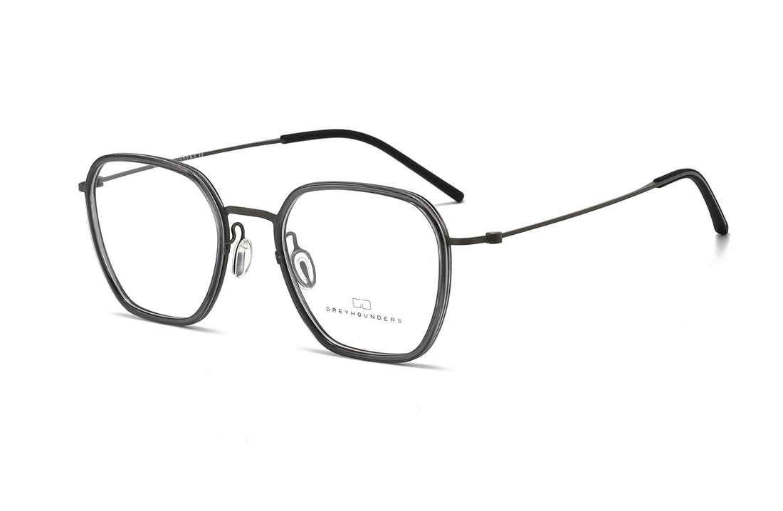 Brillen greyhounders 8044 c5 s grey gris geometric unisex größe 52mm - Hauptansicht