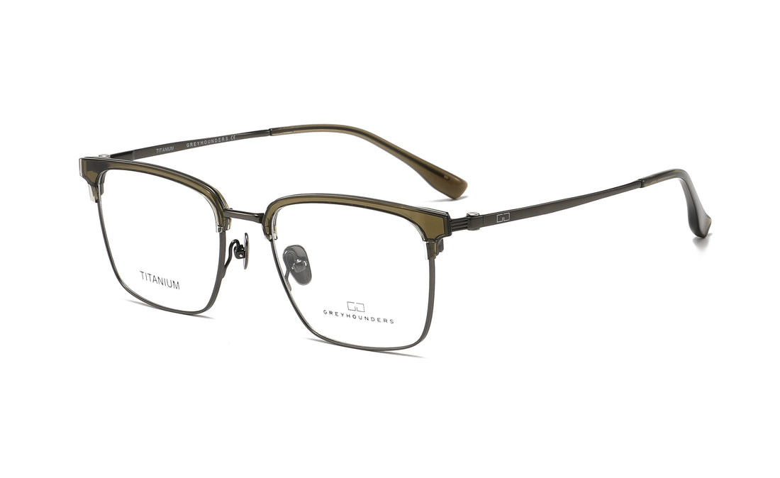 Brillen greyhounders duo c4 s tea verde rectangular unisex größe 54mm - Hauptansicht