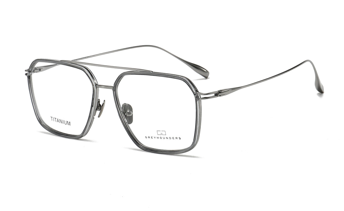 Brillen greyhounders tanos c3 s grey gris pilot unisex größe 55mm - Hauptansicht