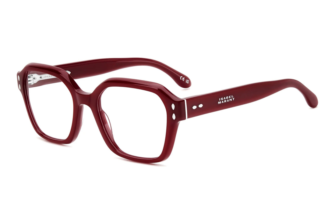 Brillen isabel marant im 0111 lhf burdeos rectangular geometrical femenino größe 52mm - Hauptansicht
