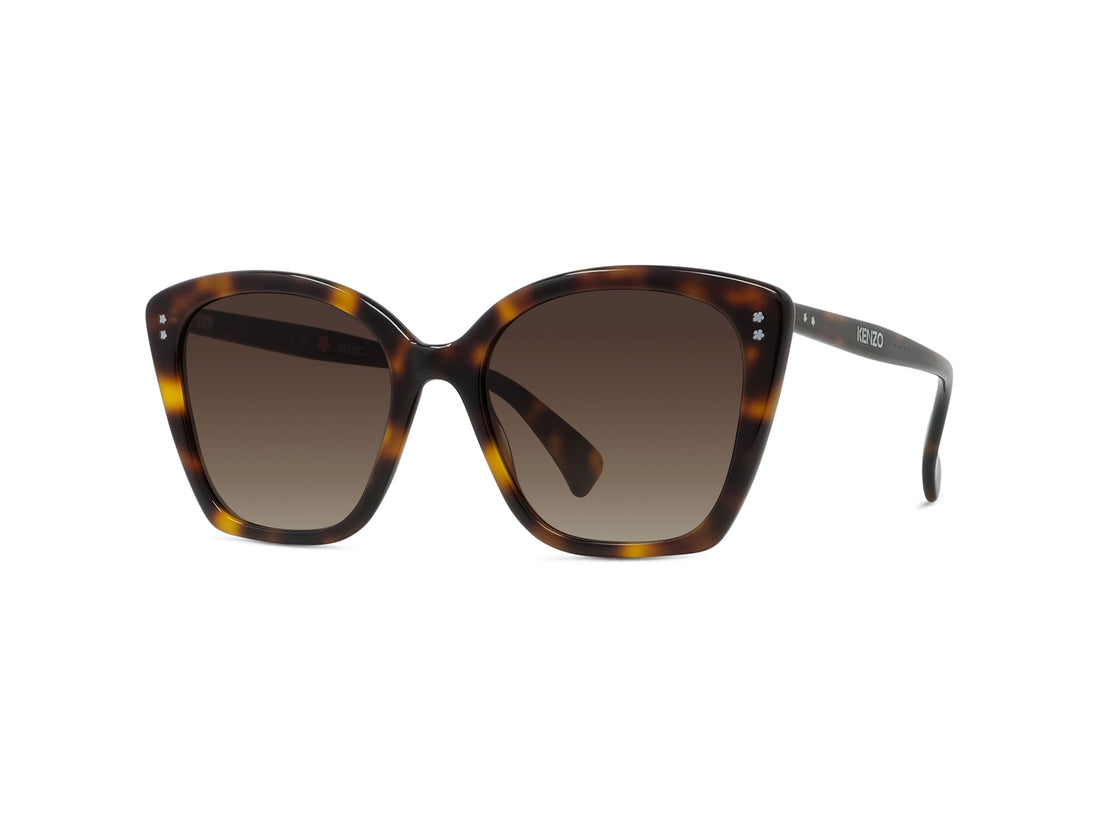 Occhiali da sole kenzo boke flower kz40209i 53f havana butterfly femenino taglia 55mm - Vista principale