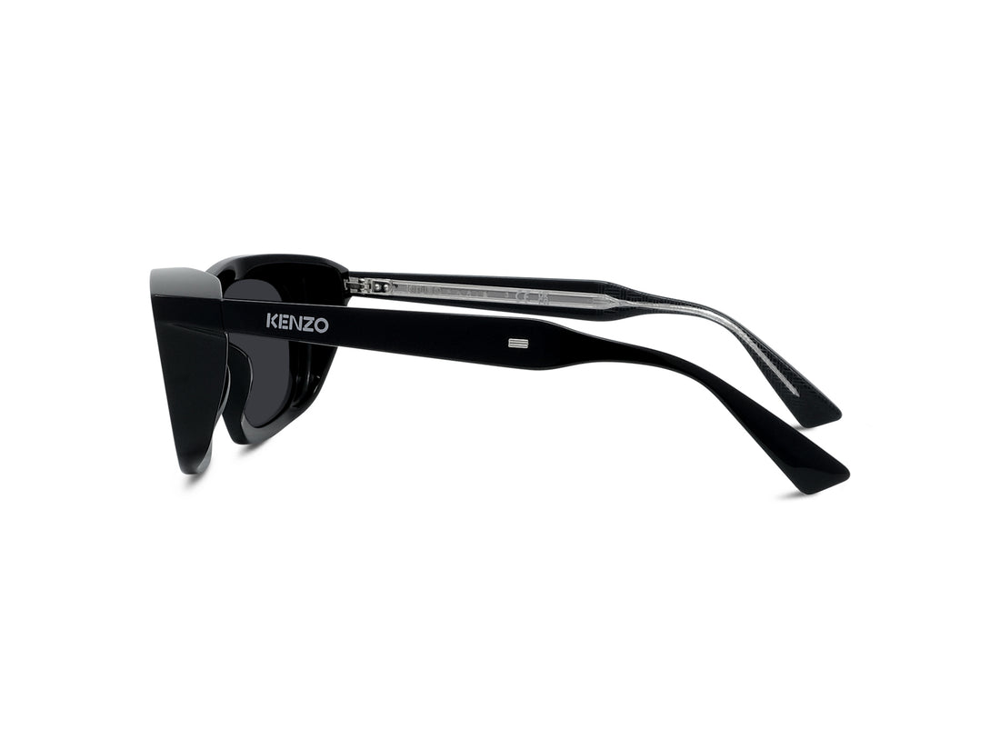 Occhiali da sole kenzo weave kz40213u 01a black geometric unisex taglia 53mm - Vista dettagliata