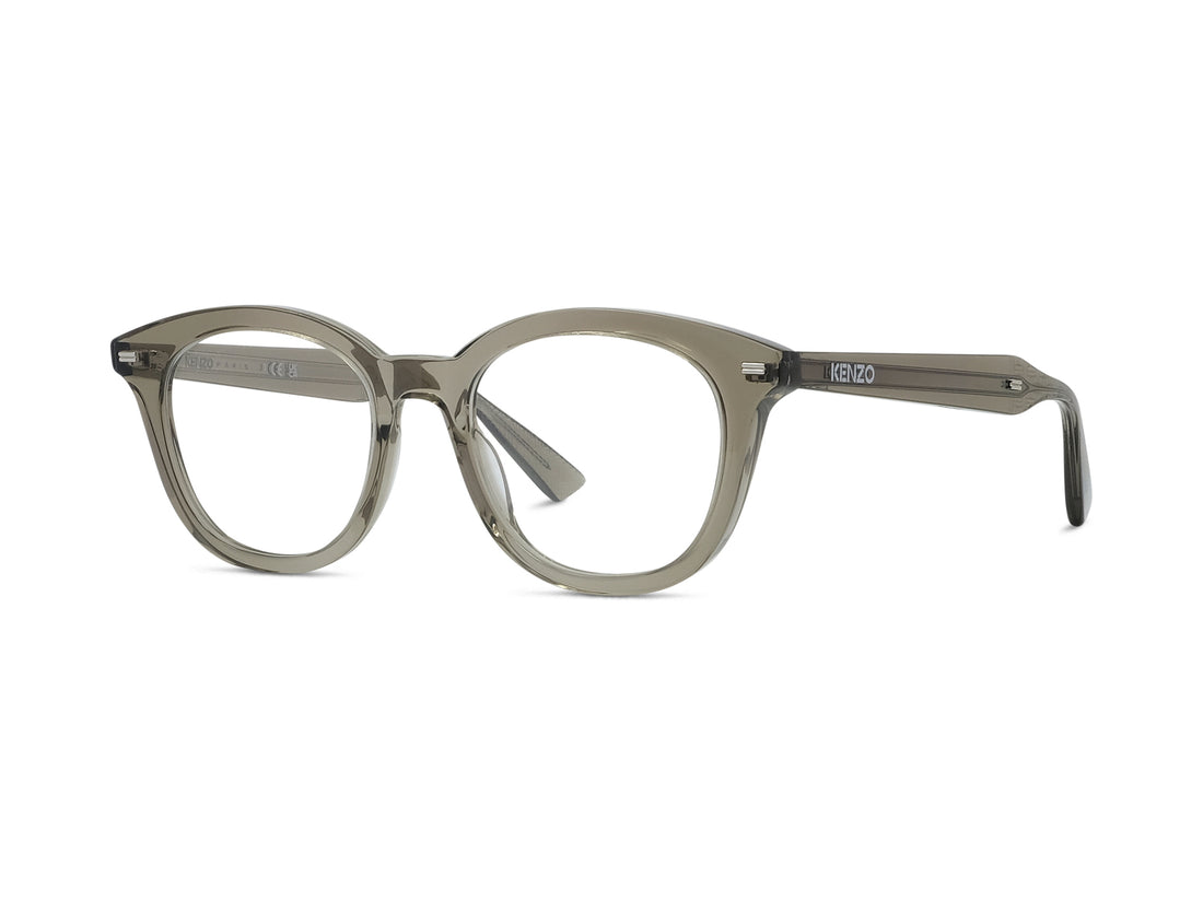 Prescription glasses kenzo weave kz50230i 084 blue geometric unisex size 50mm - Main view