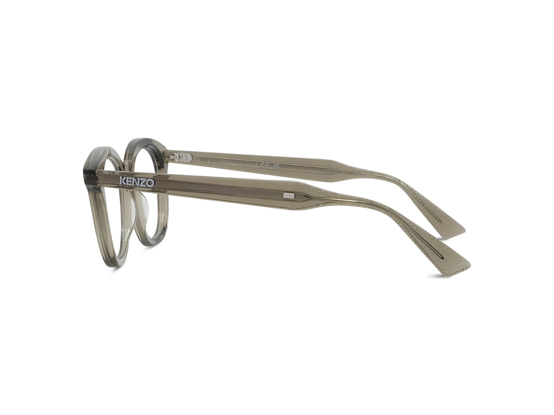 Lunettes de vue kenzo weave kz50230i 084 blue geometric unisex taille 50mm - Vue détaillée