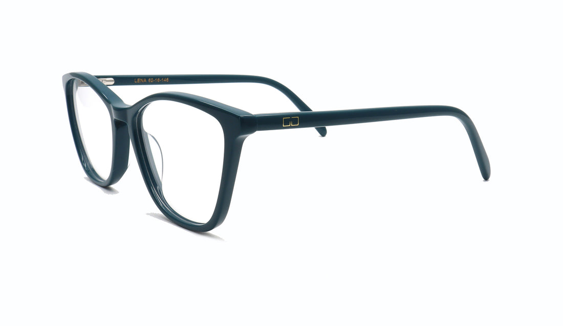 Gafas graduadas greyhounders lena c4 verde cat eye femenino talla 52mm - Vista principal