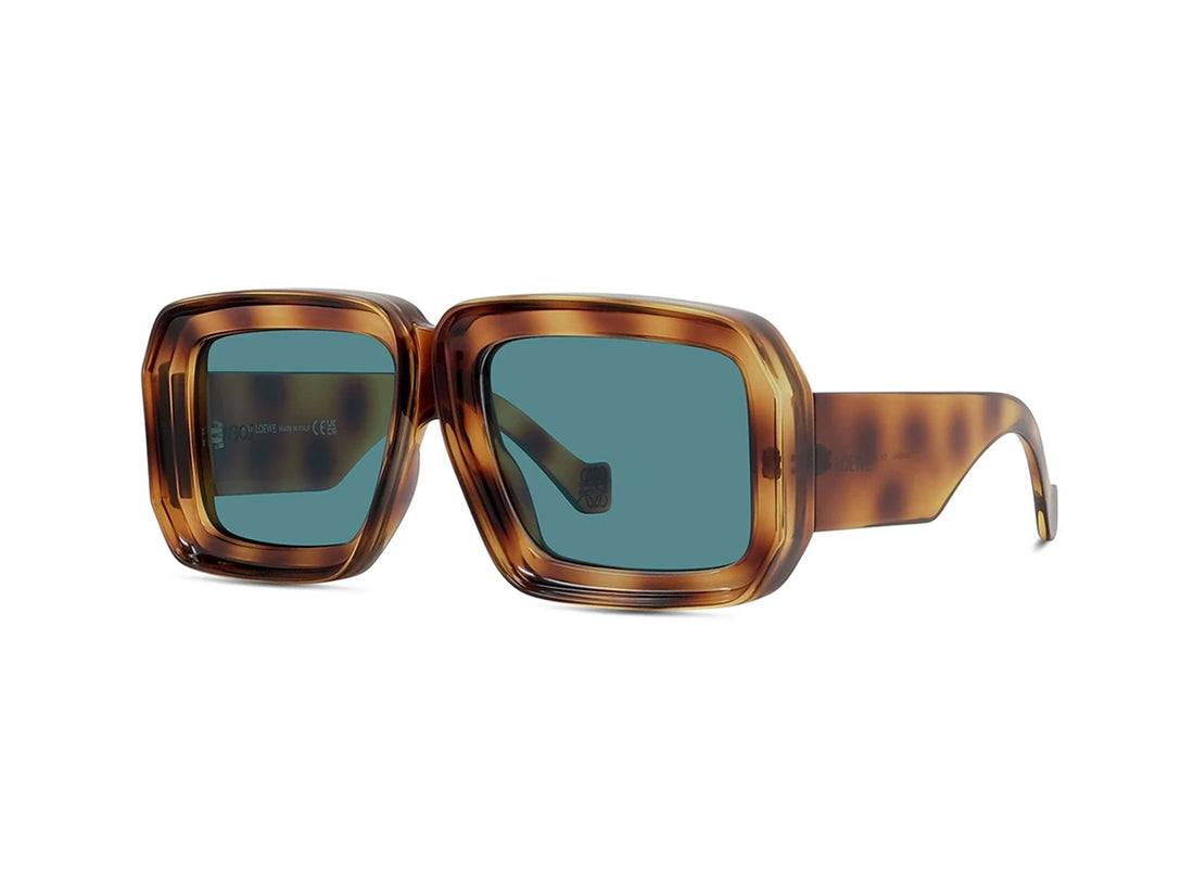 Occhiali da sole loewe signature lw40064u 53v havana mask unisex taglia 56mm - Vista principale