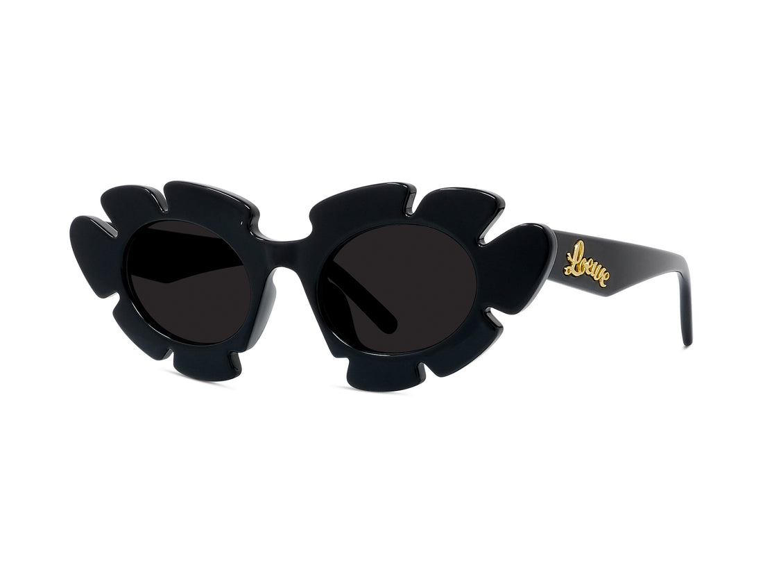 Gafas de sol loewe curvy lw40088u 01a black cat eye unisex talla 47mm - Vista principal