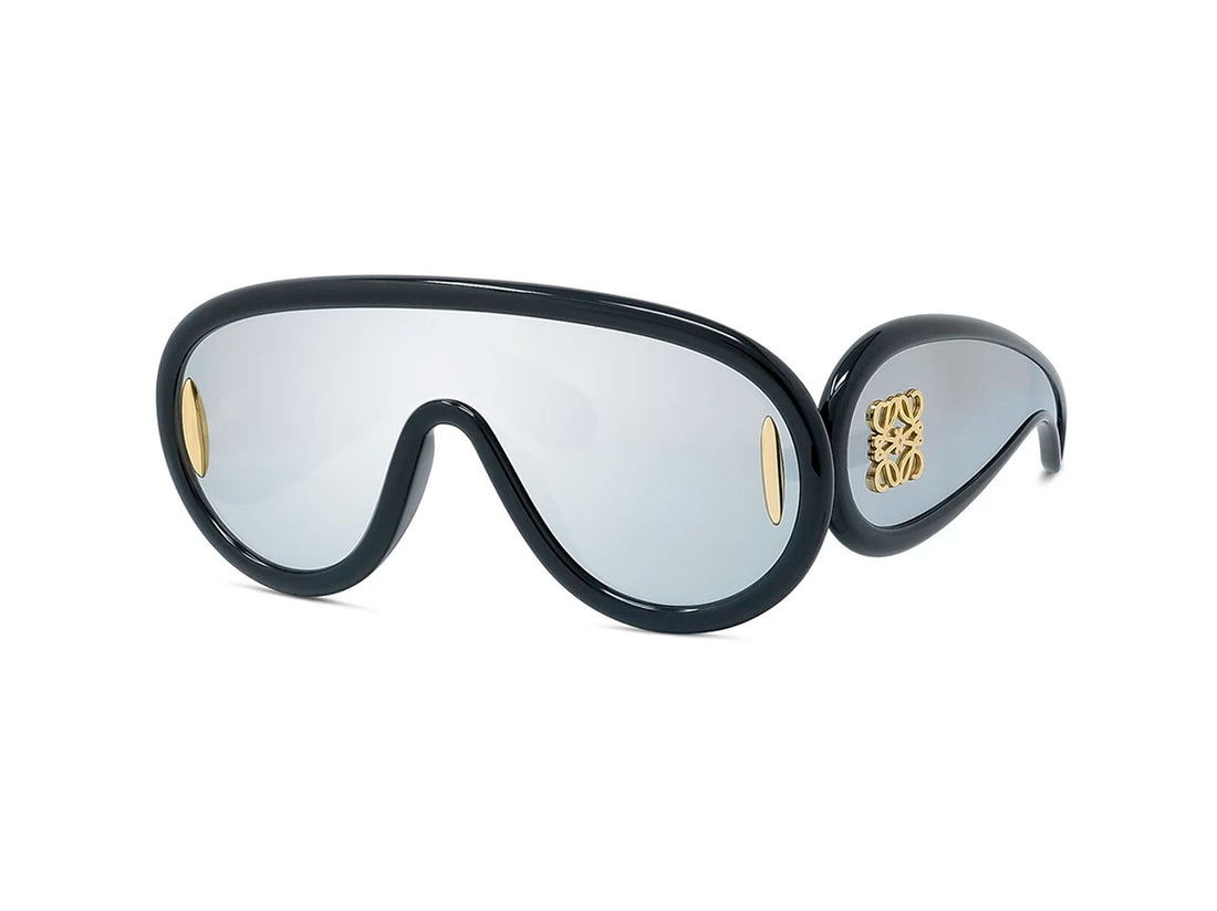 Occhiali da sole loewe anagram lw40108i 01c black mask masculino taglia 0mm - Vista principale