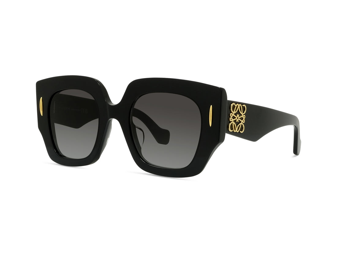 Occhiali da sole loewe anagram lw40129u 01b black geometric femenino taglia 50mm - Vista principale