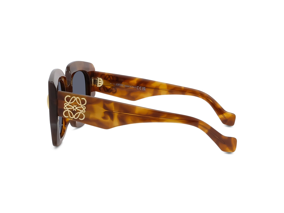 Gafas de sol loewe anagram lw40129u 53v havana geometric femenino talla 50mm - Vista de detalle