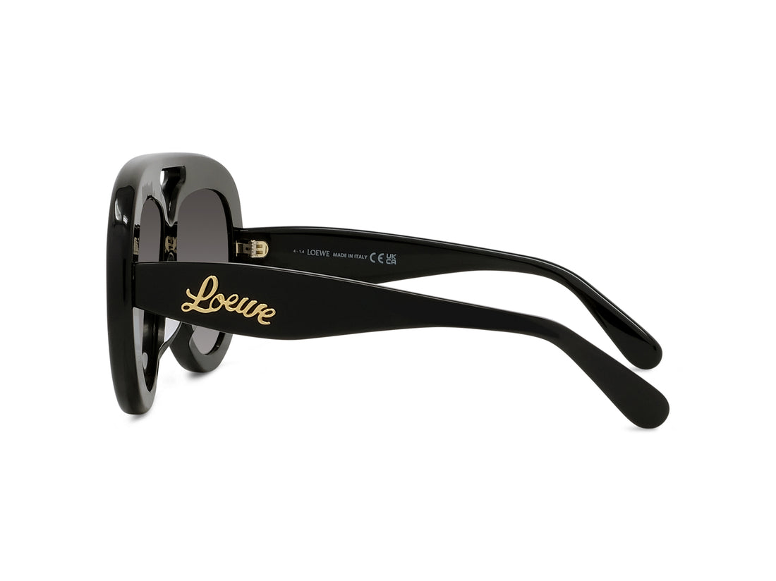 Gafas de sol loewe curvy lw40144u 01b black pilot masculino talla 55mm - Vista de detalle