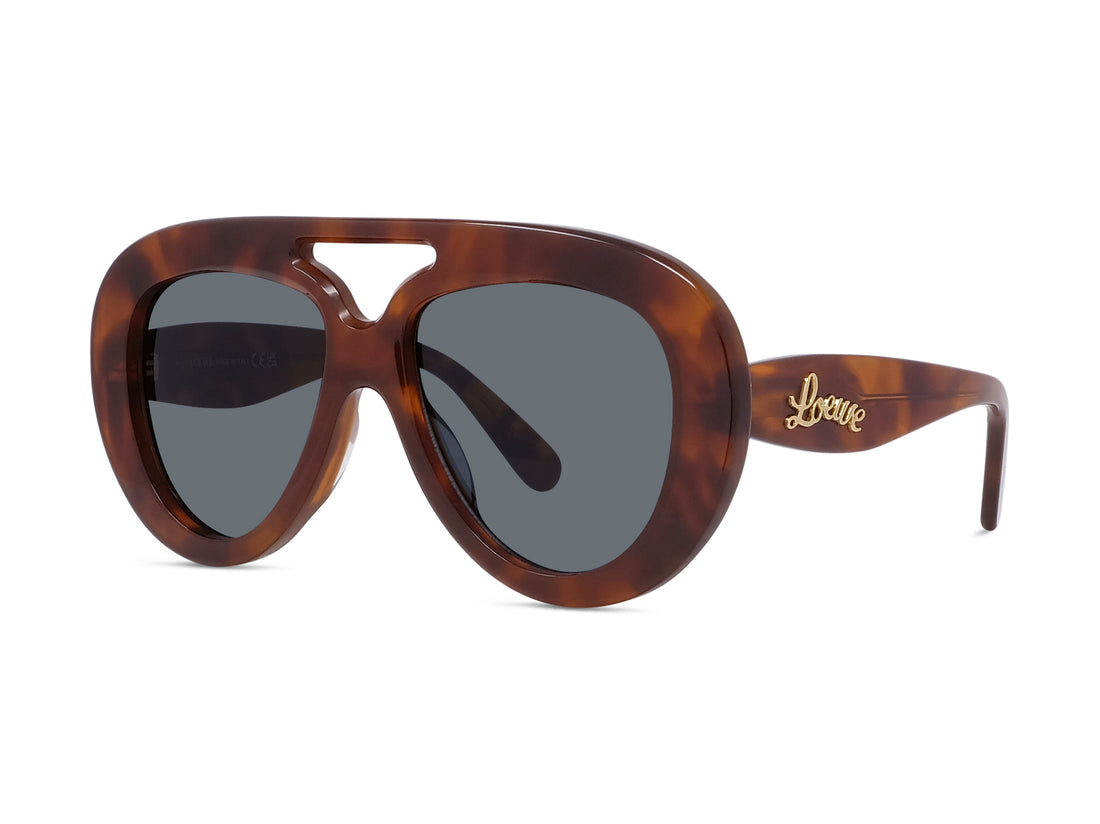Gafas de sol loewe curvy lw40144u 53v havana pilot masculino talla 55mm - Vista principal
