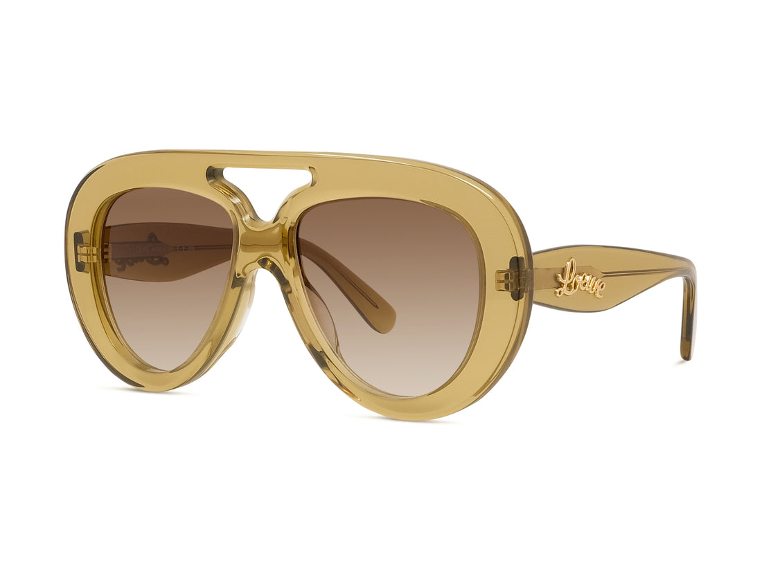 Gafas de sol loewe curvy lw40144u 96f green pilot masculino talla 55mm - Vista principal