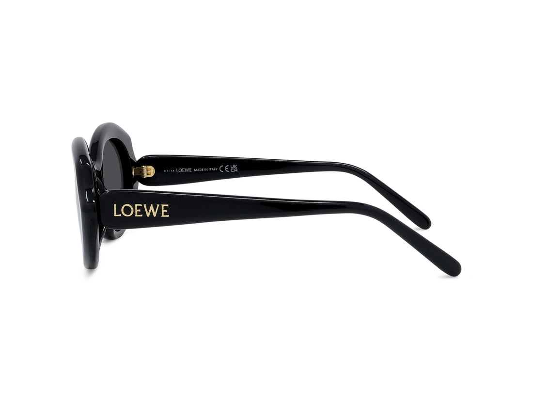Gafas de sol loewe slim lw40147i 01a black geometric femenino talla 54mm - Vista de detalle