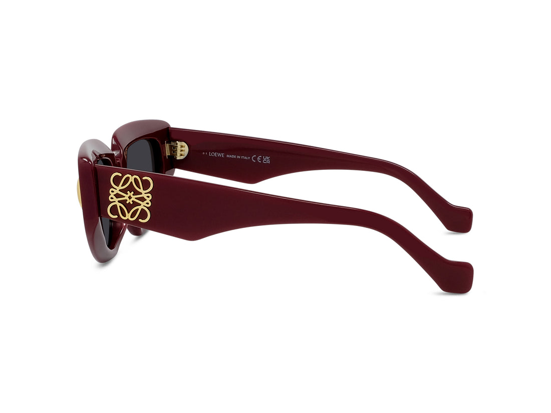 Gafas de sol loewe anagram lw40160i 66a red geometric femenino talla 51mm - Vista de detalle