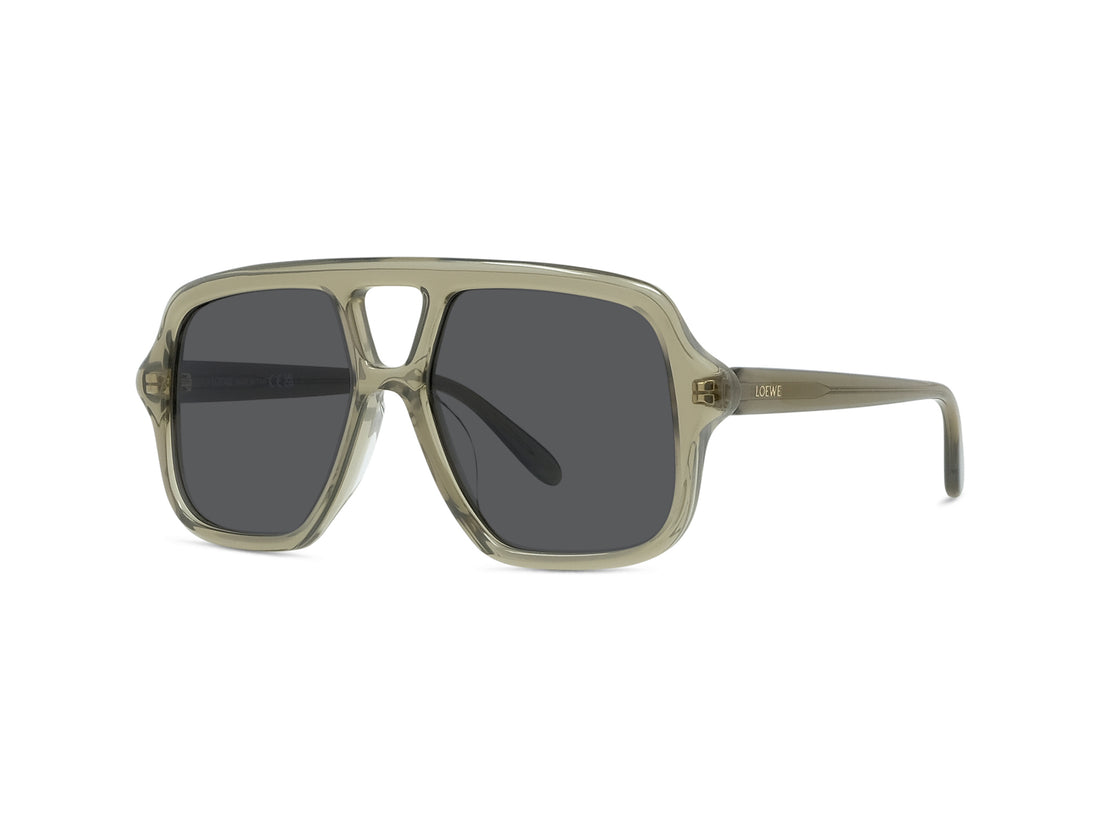 Gafas de sol loewe slim lw40161u 96a green rectangular femenino talla 54mm - Vista principal