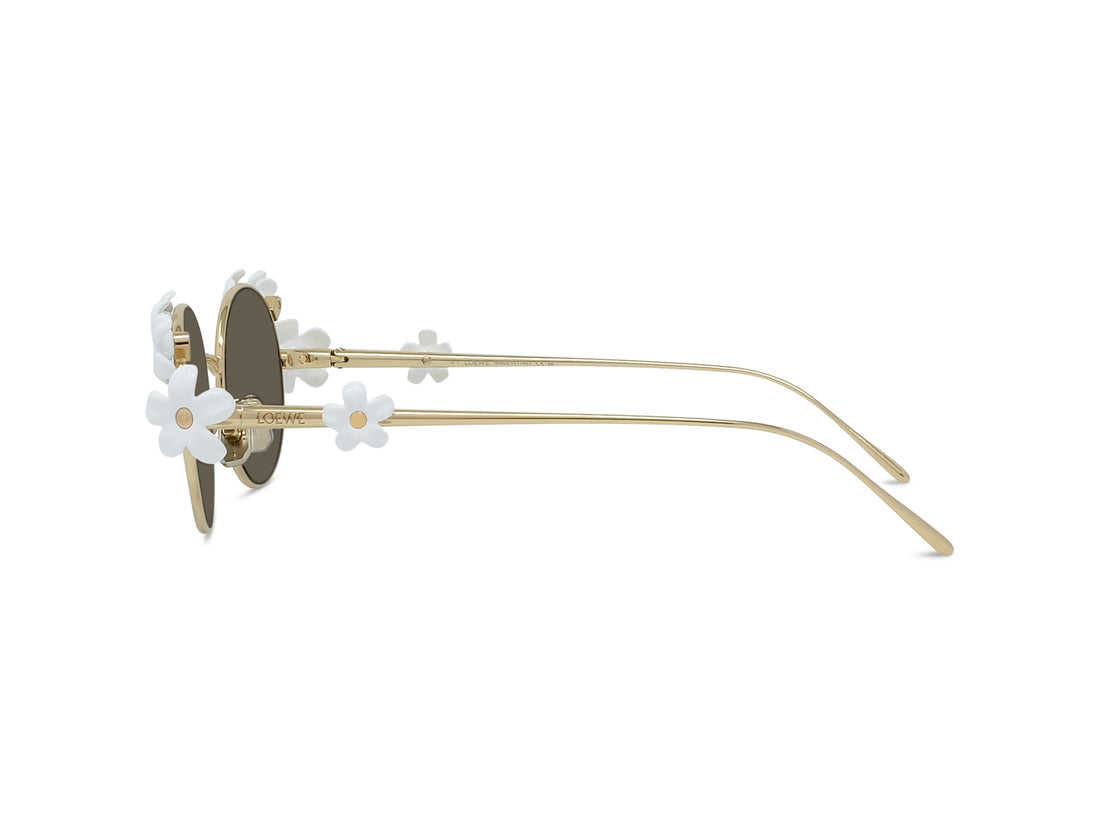 Gafas de sol loewe signature lw40173u 30e gold oval femenino talla 51mm - Vista de detalle