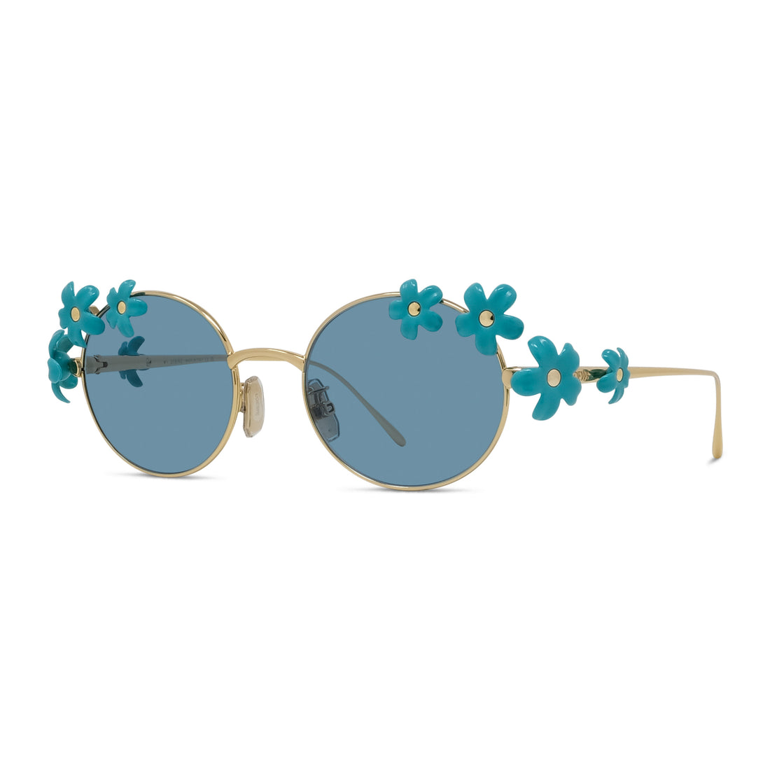 Occhiali da sole loewe signature lw40173u 30v gold oval femenino taglia 51mm - Vista principale