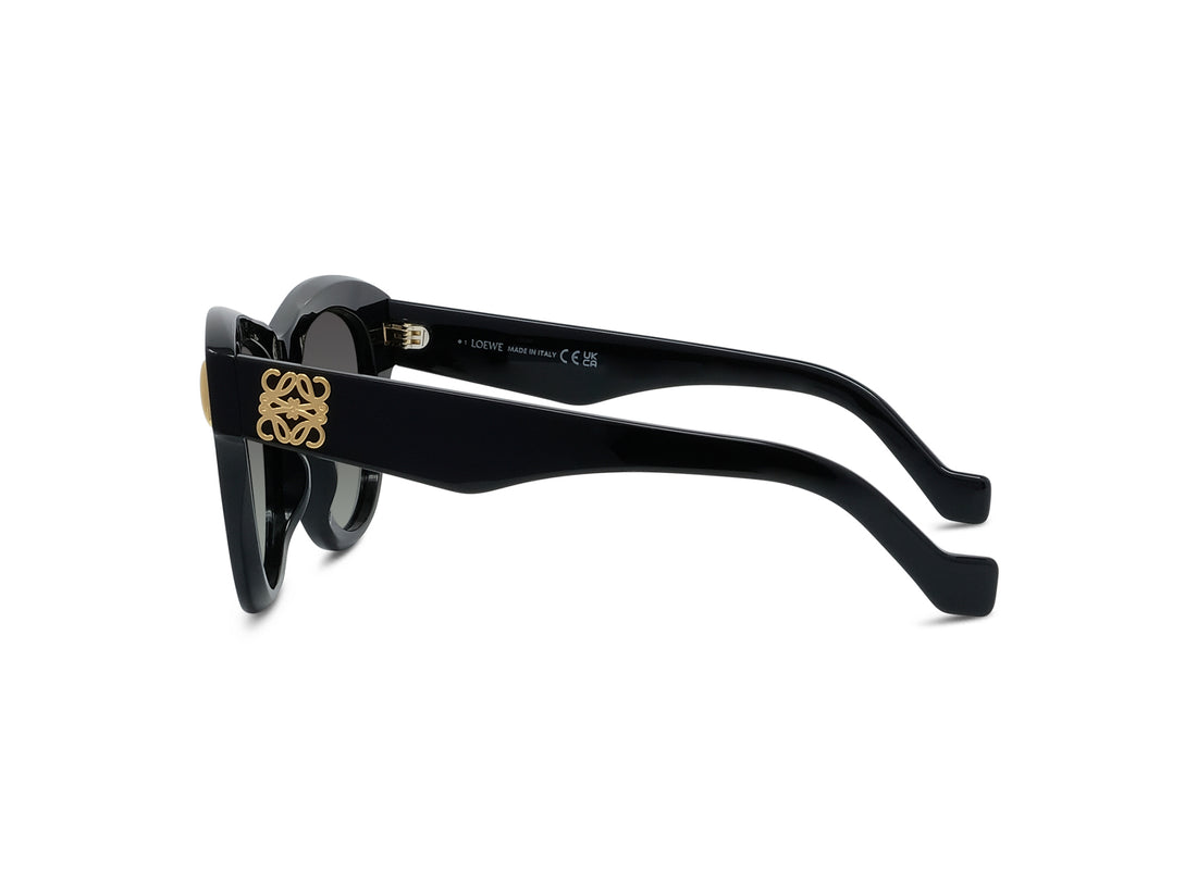 Gafas de sol loewe anagram lw40174i 01b black geometric femenino talla 51mm - Vista de detalle