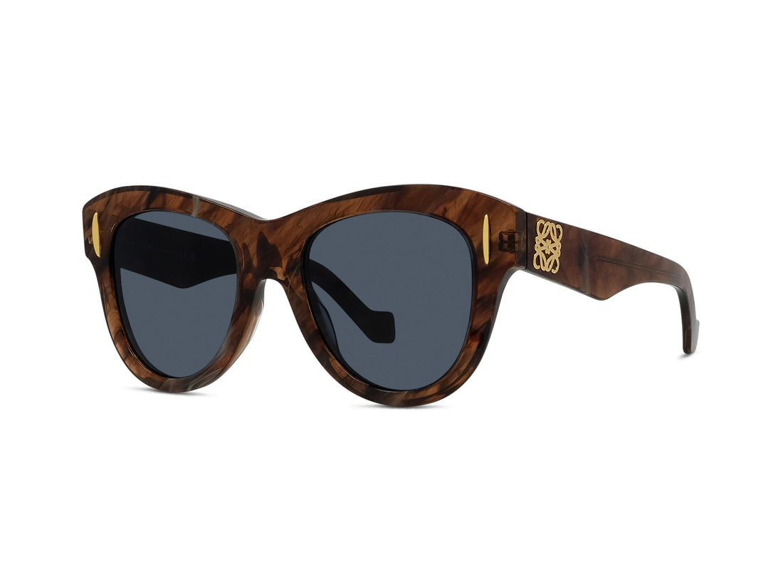 Gafas de sol loewe anagram lw40174i 62v brown geometric femenino talla 51mm - Vista principal