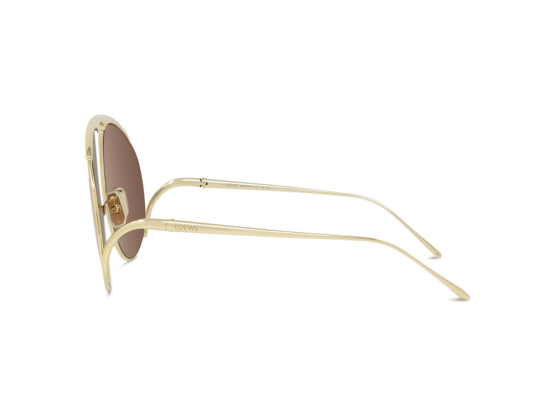 Gafas de sol loewe signature lw40180u 30f gold pilot femenino talla 61mm - Vista de detalle