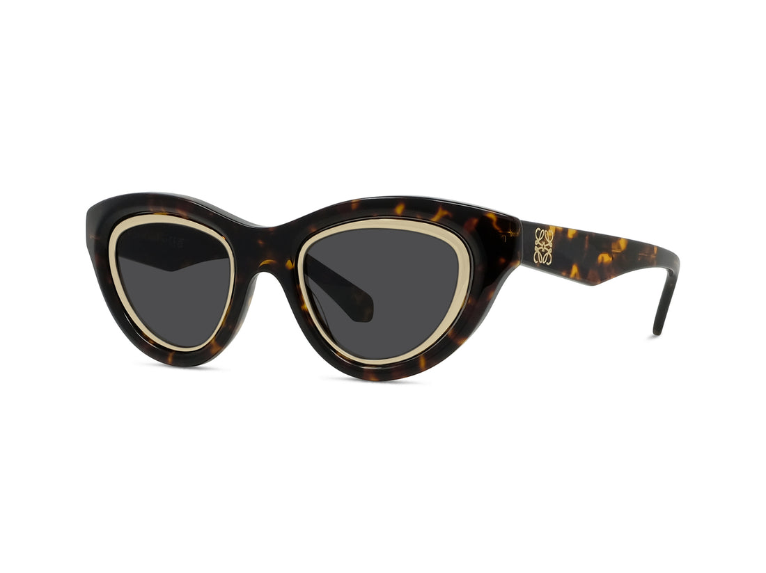 Gafas de sol loewe anagram lw40182u 52a white cat eye femenino talla 53mm - Vista principal