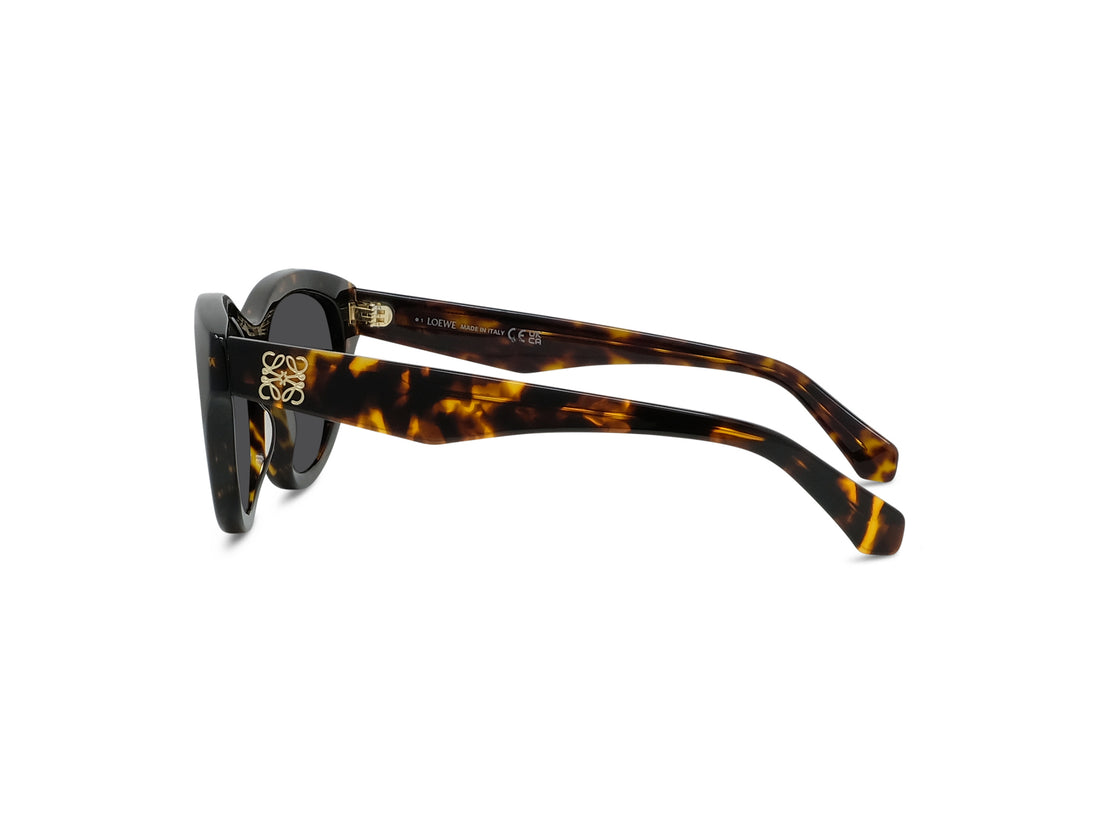 Gafas de sol loewe anagram lw40182u 52a white cat eye femenino talla 53mm - Vista de detalle